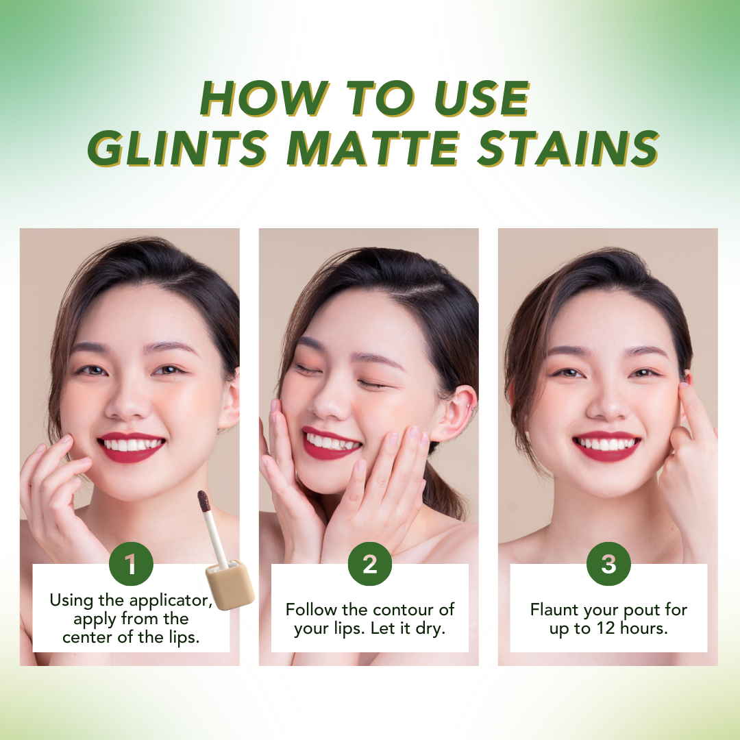 Glints Matte Stain Lip Tint
