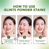 Glints Powder Stains Lip Tint Matte Liquid