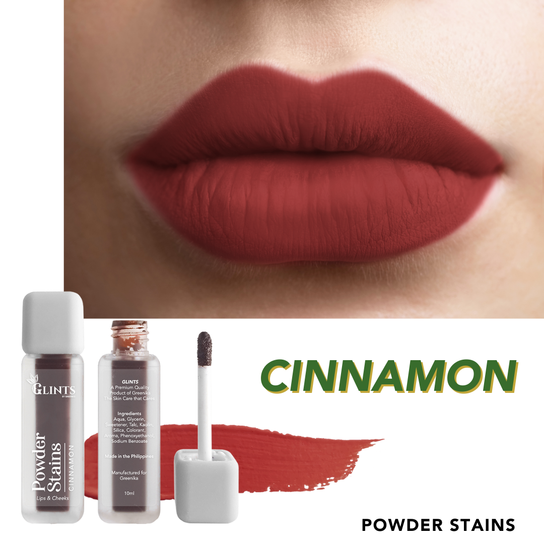 Glints Powder Stains Lip Tint Matte Liquid