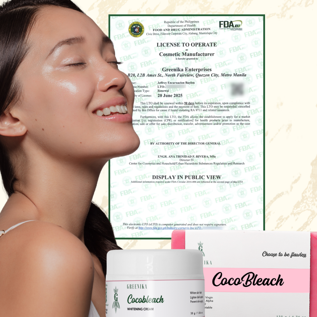 Greenika Cocobleach Cream + Soap Combo