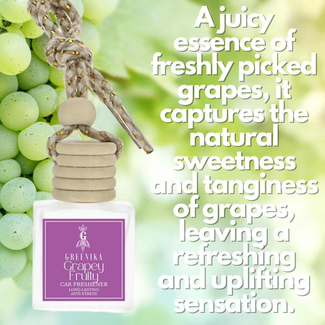 AROMA DE GREENIKA Long Lasting Grapey Fruity Car Freshener