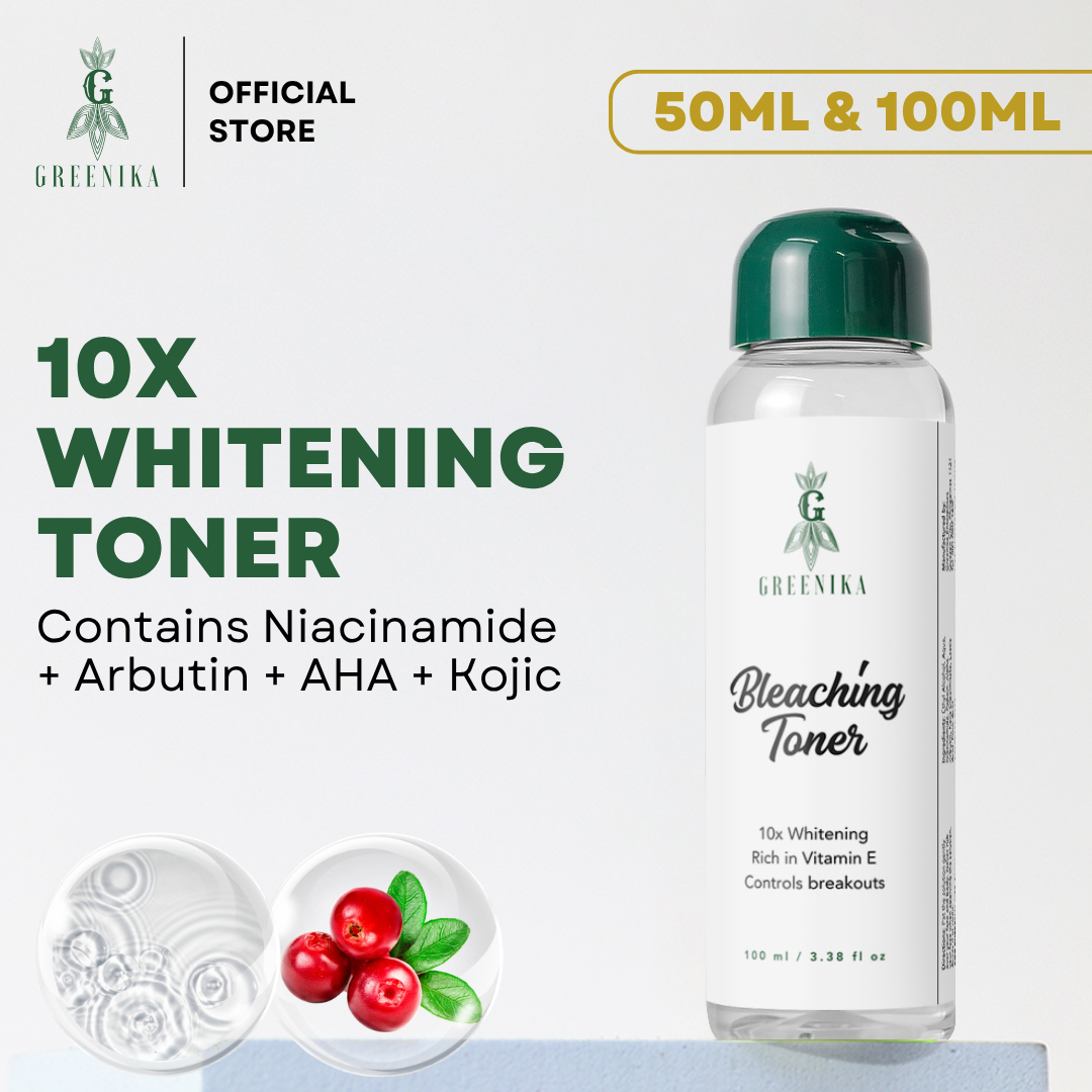 Greenika Bleaching Whitening Toner Solution