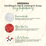 Greenika Deobleach Gel + Underarm Soap Combo