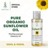 Greenika Essentials Organic Sunflower Carrier Oil