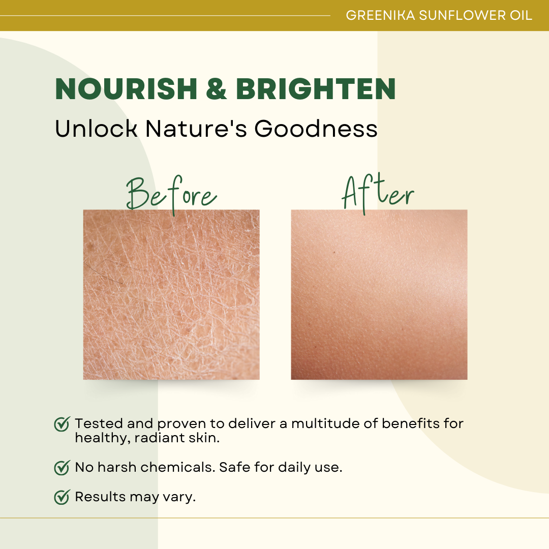 Greenika Essentials Organic Sunflower Carrier Oil
