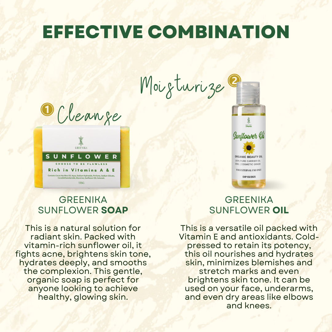 Greenika Essentials Organic Sunflower Carrier Oil
