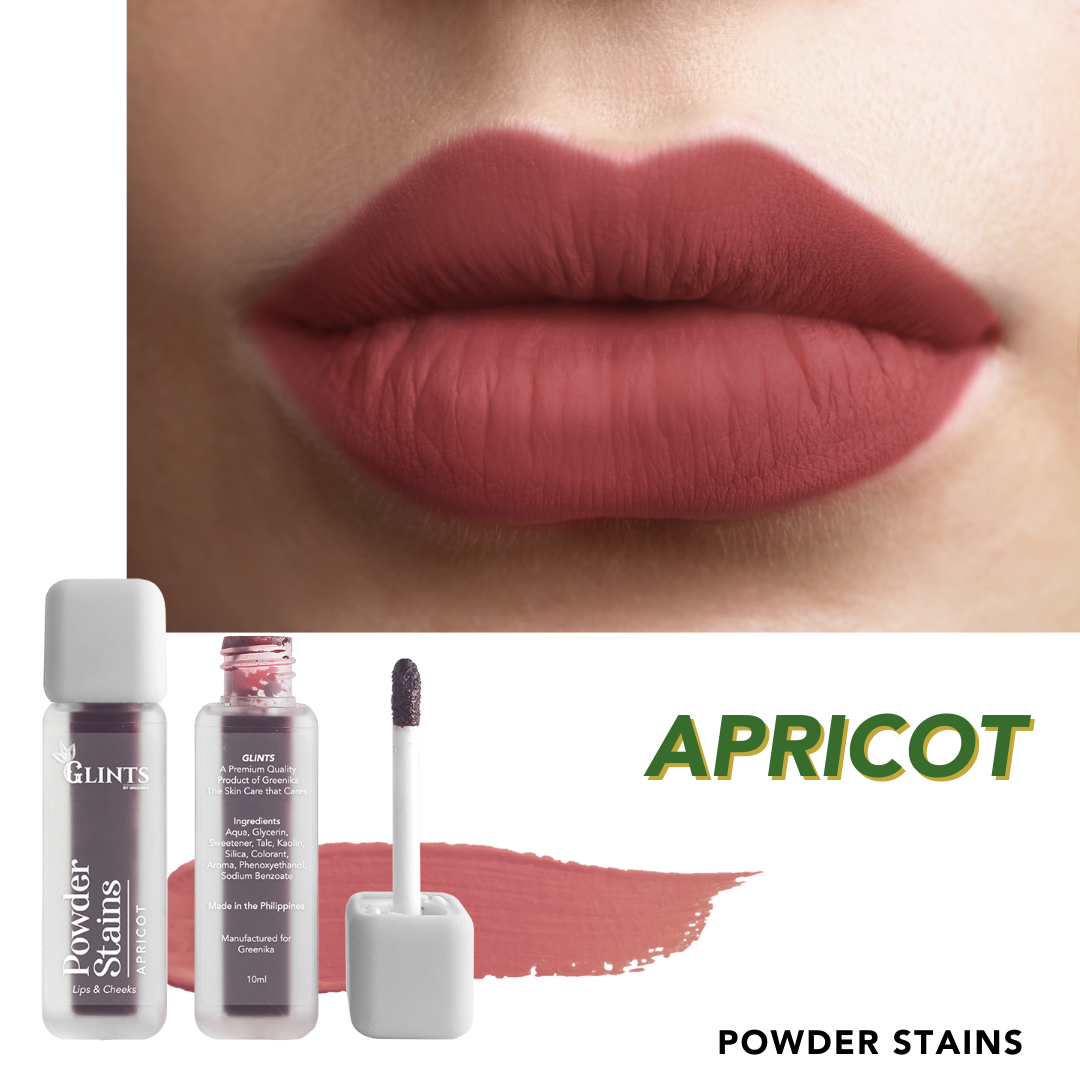 Glints Powder Stains Lip Tint Matte Liquid