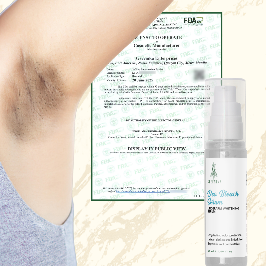 Greenika DeoBleach Underarm Whitening Gel