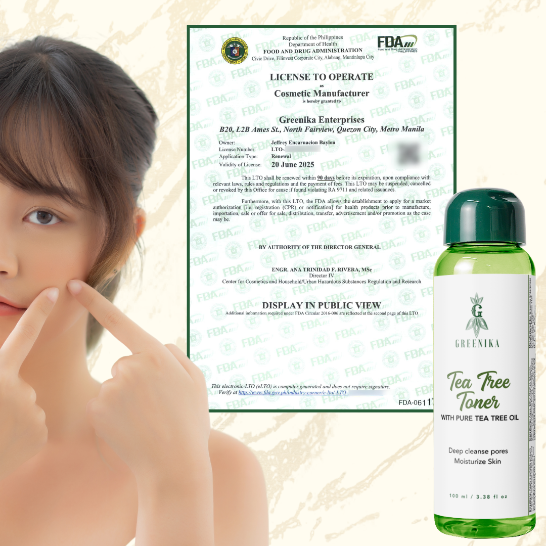 Greenika Tea Tree Facial Toner