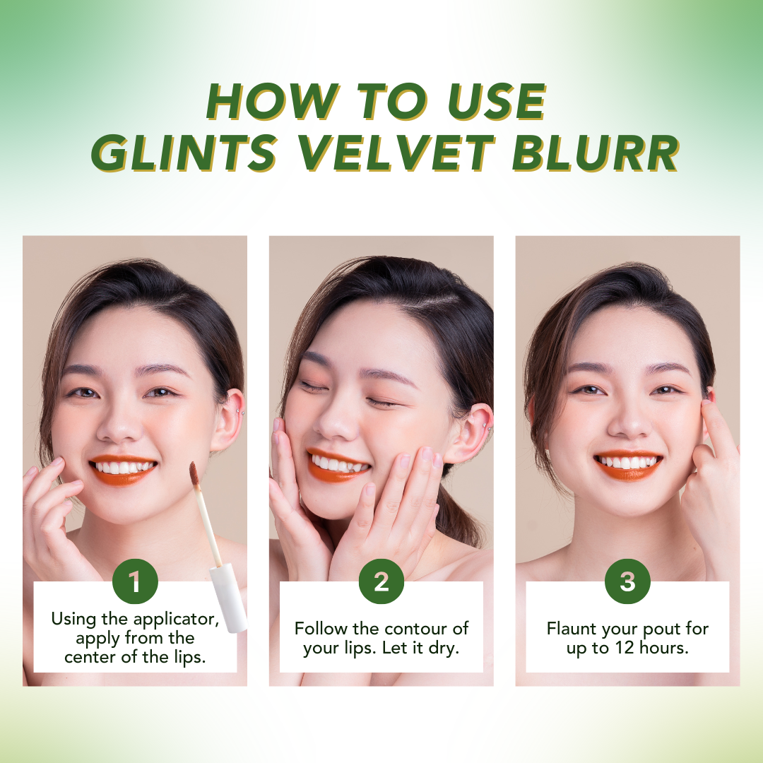 Glints Velvet Blurr Lip and Blush Matte Liquid Lipstick