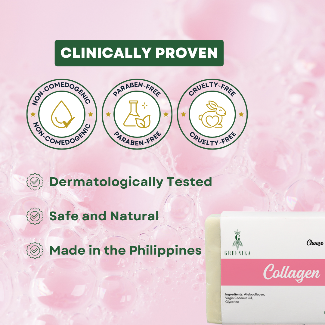 Greenika Organic Collagen Peptide Soap