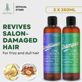 Greenika Ionic Keratin Shampoo & Conditioner Bundle