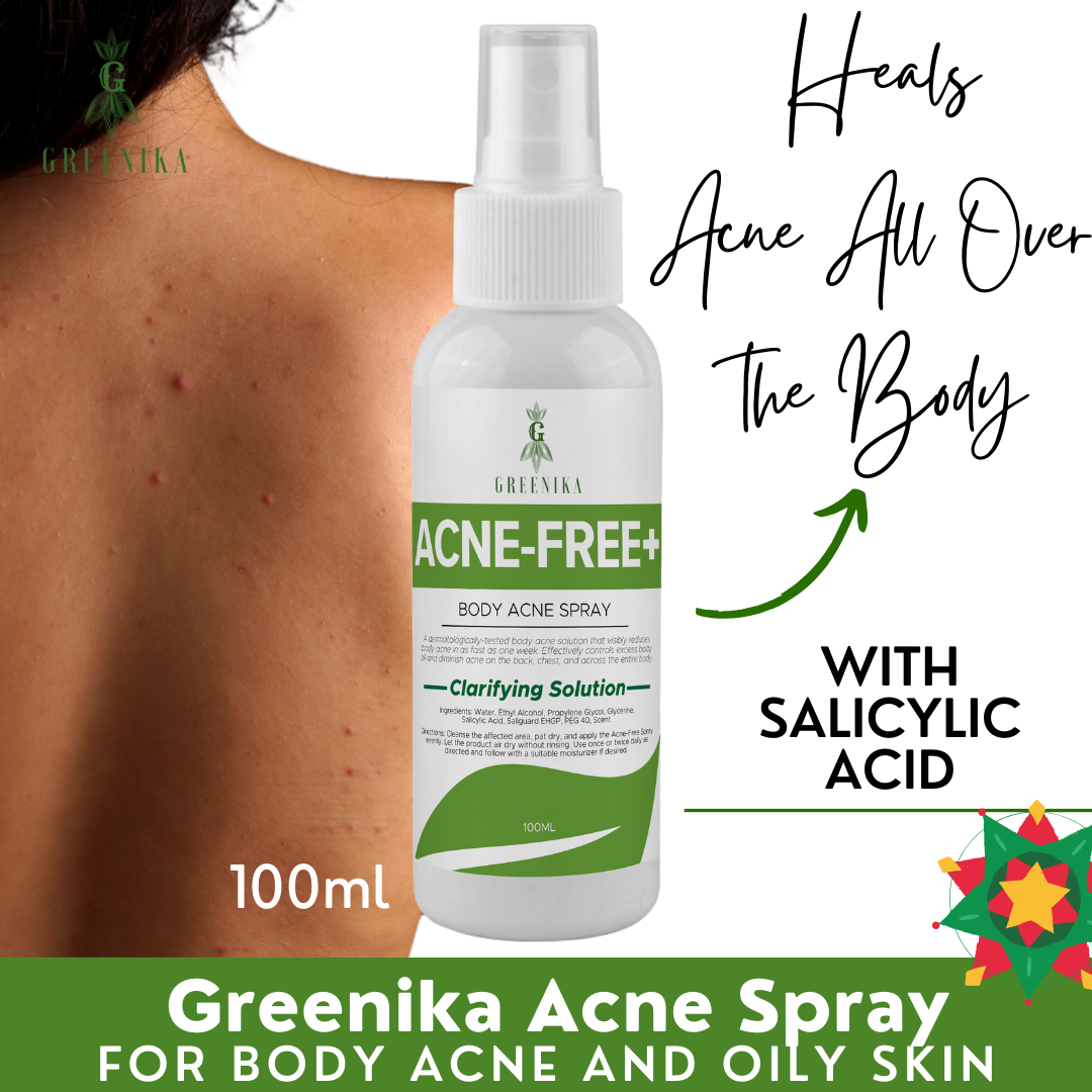 Greenika AcneFree Acne Body Spray greenika.ph