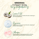 Greenika Organic Collagen Peptide Soap
