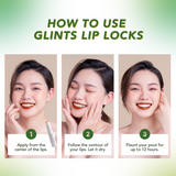 Glints Lip Locks for Cheeks and Lips