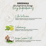 Greenika Organic Glutamansi Natural Astringent Soap