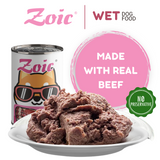 430g Zoic Pure Beef Dog Wet Food in Can