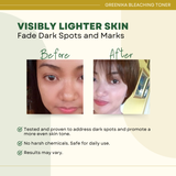 Greenika Bleaching Whitening Toner Solution