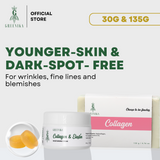 Greenika 30G Collagen & Elastin Cream + Collagen Soap Combo