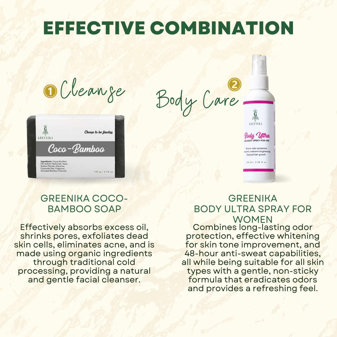 Greenika Body Ultra for Her + Cocobamboo Soap Combo
