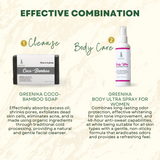 Greenika Body Ultra for Her + Cocobamboo Soap Combo