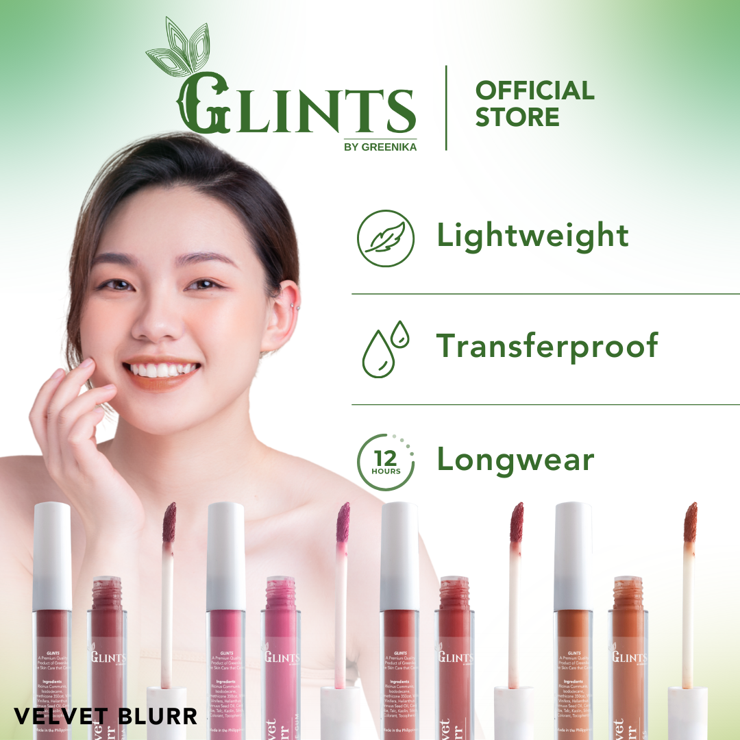 Glints Velvet Blurr Lip and Blush Matte Liquid Lipstick