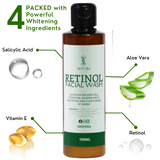 Greenika 100ML Retinol Facial Wash + 10G Retinol Cream