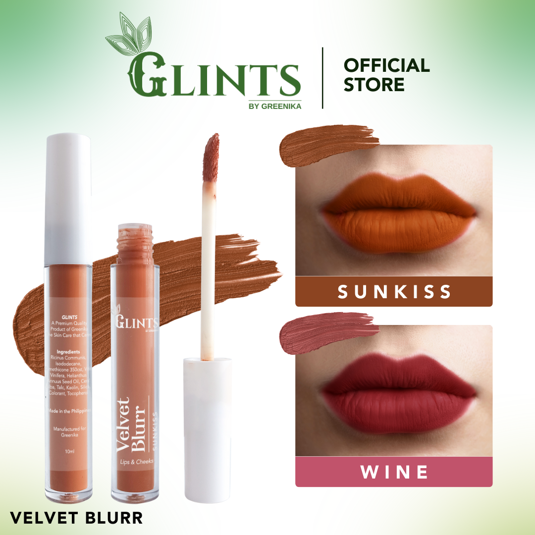 Glints Velvet Blurr Lip and Blush Matte Liquid Lipstick