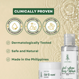 Greenika Acne Body Wash + Cell Renewal Cream Combo