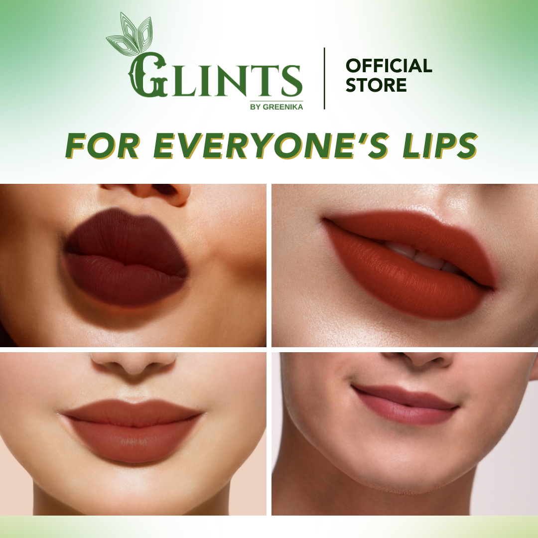 Glints Powder Stains Lip Tint Matte Liquid