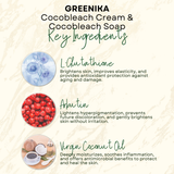 Greenika Cocobleach Cream + Soap Combo