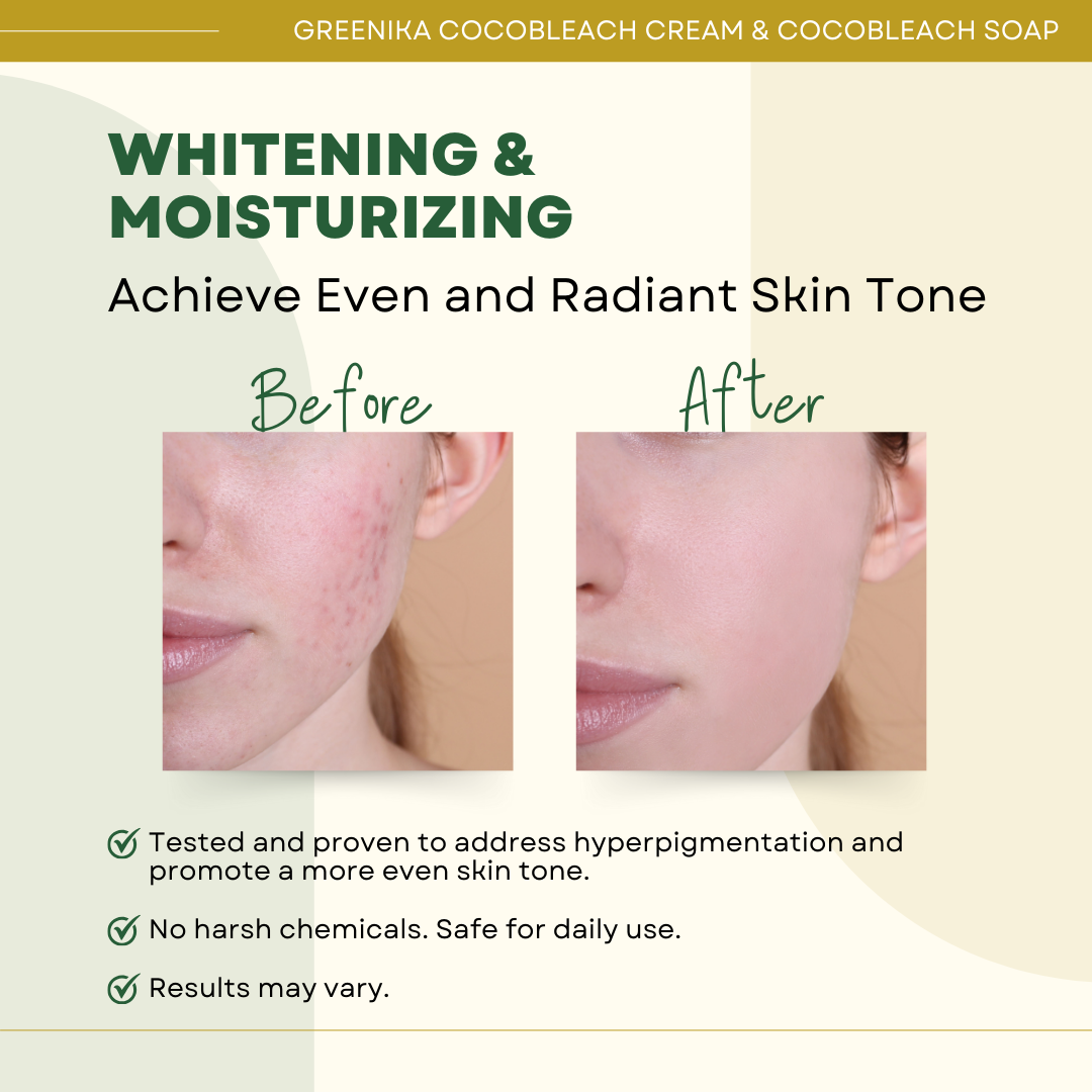 Greenika Cocobleach Cream + Soap Combo