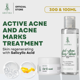 Greenika Acne Body Wash + Cell Renewal Cream Combo