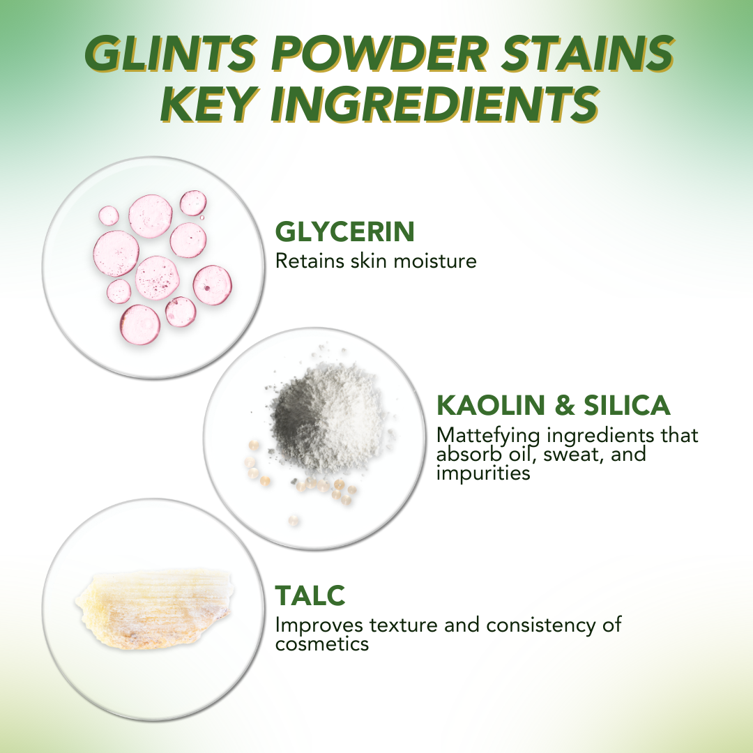 Glints Powder Stains Lip Tint Matte Liquid
