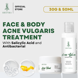 Greenika Acne Lotion + Acne Heal Gel Combo