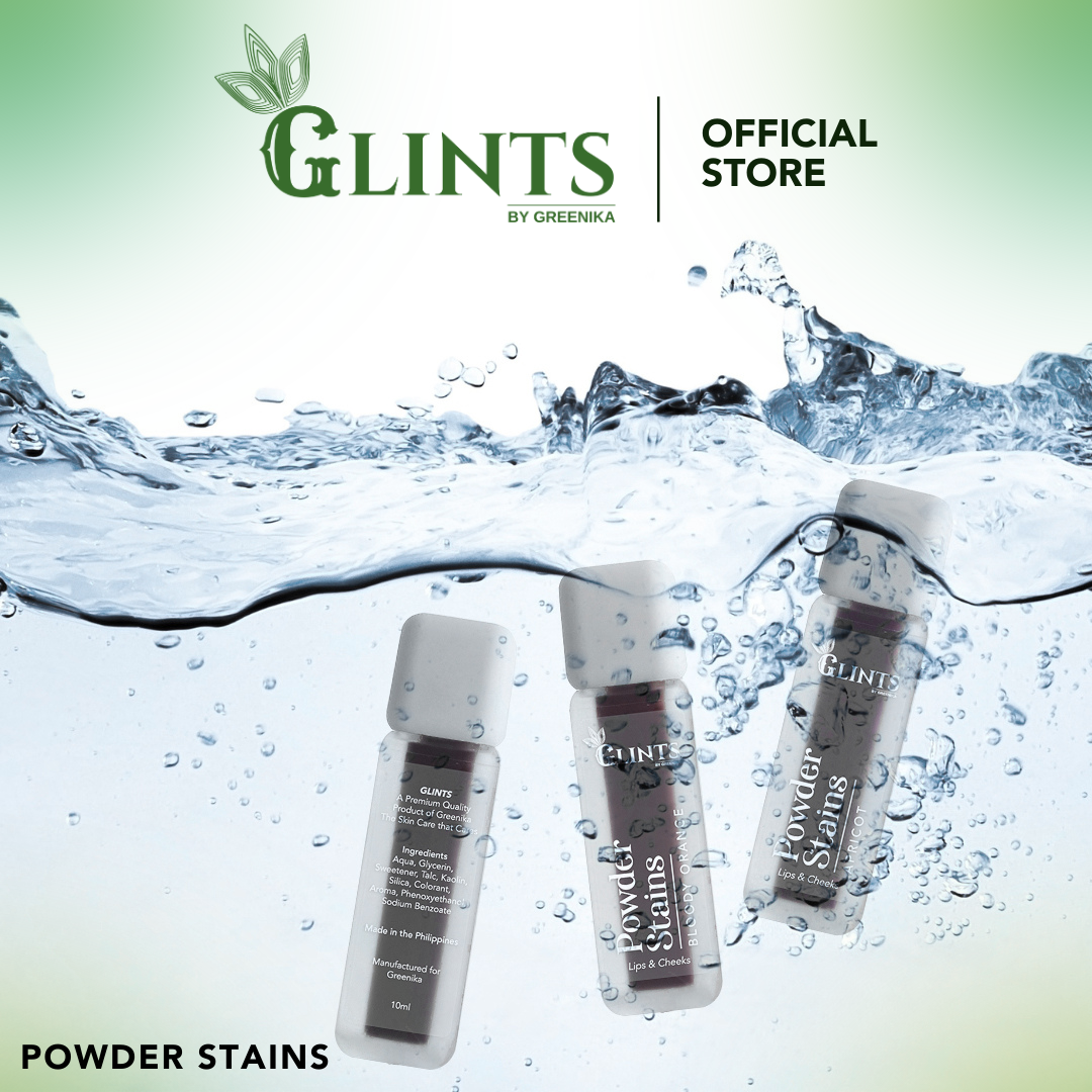 Glints Powder Stains Lip Tint Matte Liquid