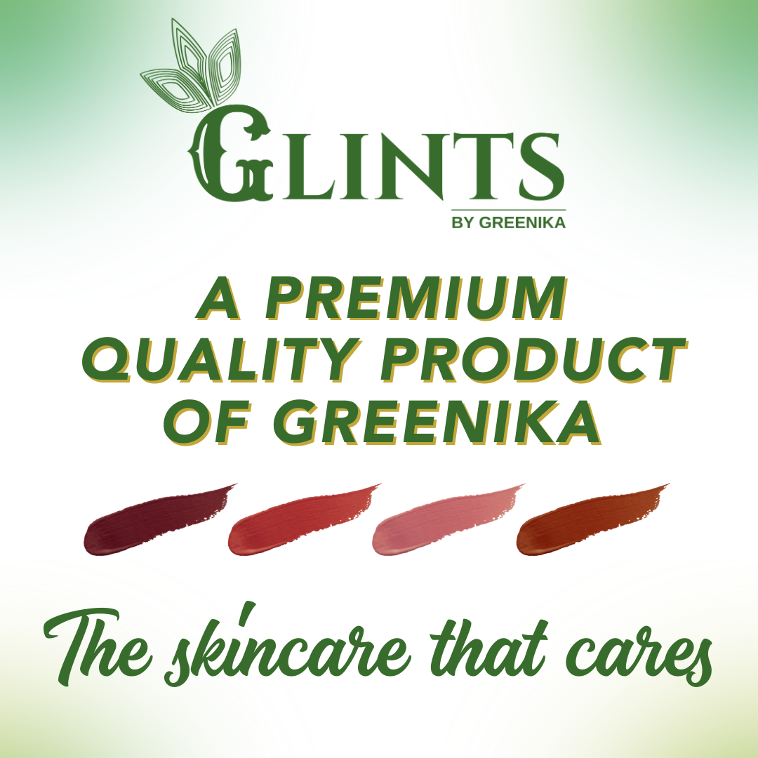 Glints Powder Stains Lip Tint Matte Liquid