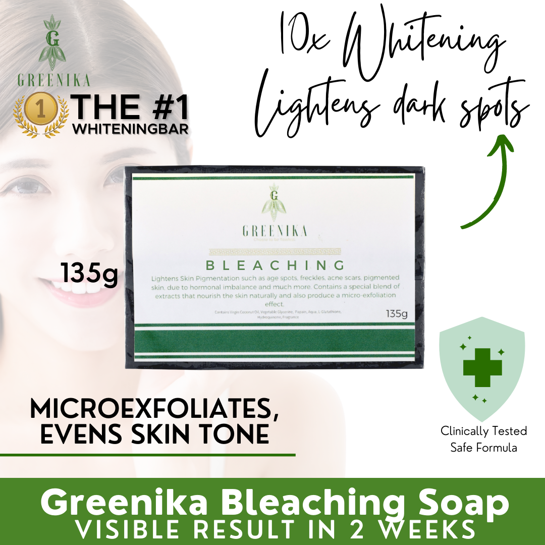 135G Premium Whitening Soap Bundle with FREE Shower Glove
