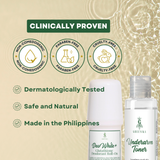 Greenika 60ML DeoWhite Plus + 50ML Underarm Toner Combo