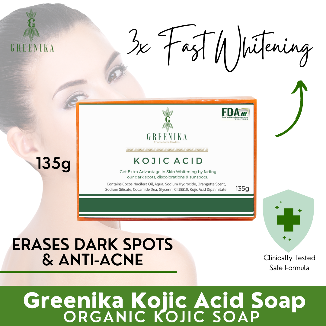 135G Premium Whitening Soap Bundle with FREE Shower Glove