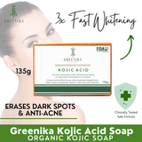 135G Premium Whitening Soap Bundle with FREE Shower Glove