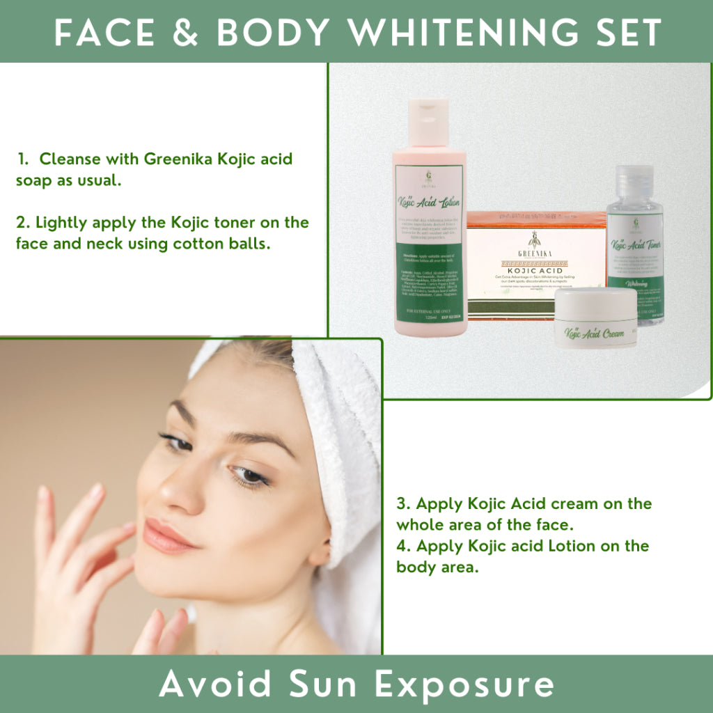 Greenika Kojic Acid Set
