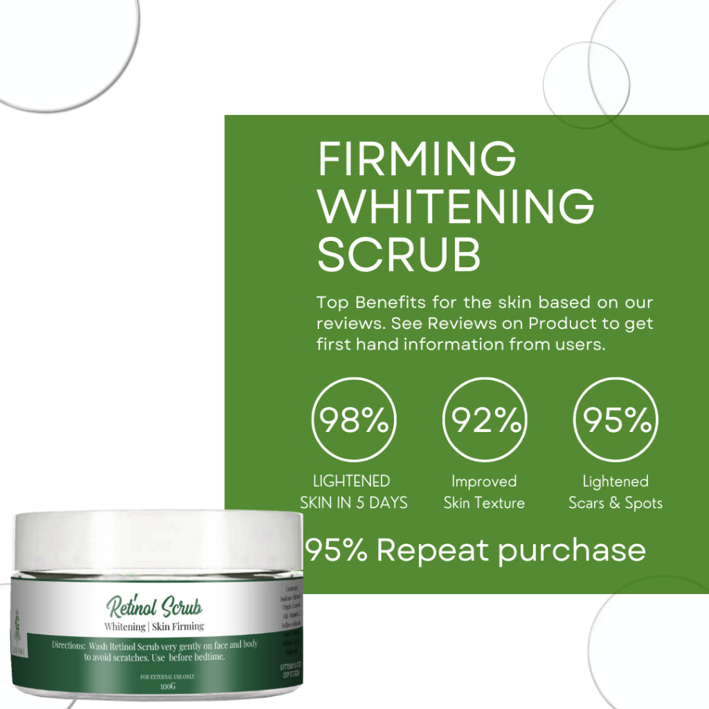Greenika Retinol Face and Body Scrub