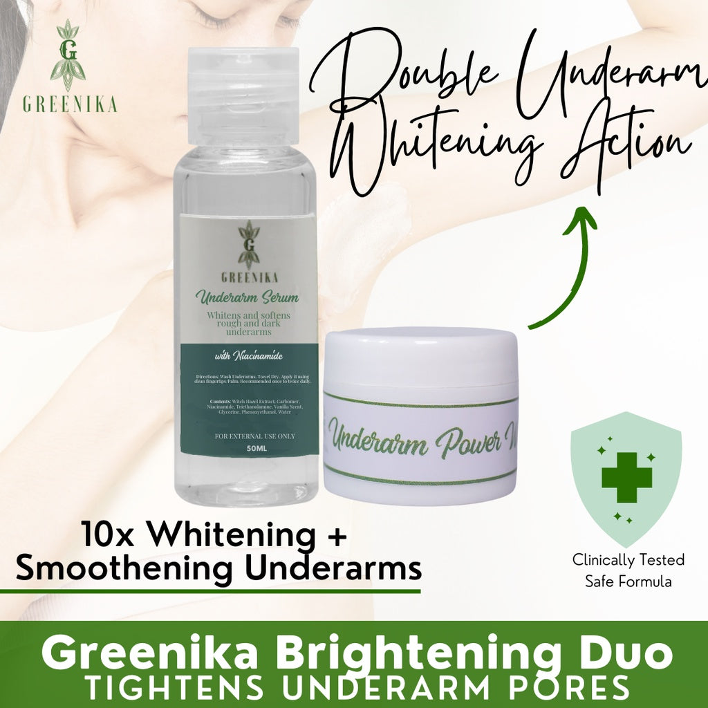 Greenika Underarm Cream & Underarm Serum Duo
