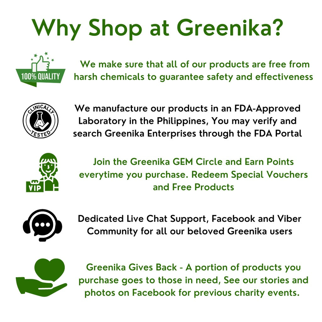 Greenika Glutathione 4pc Set