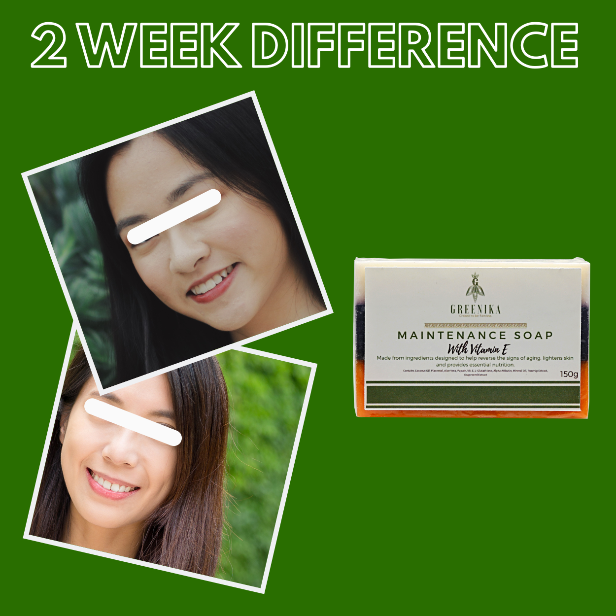 Greenika Maintenance Soap with Vitamin E
