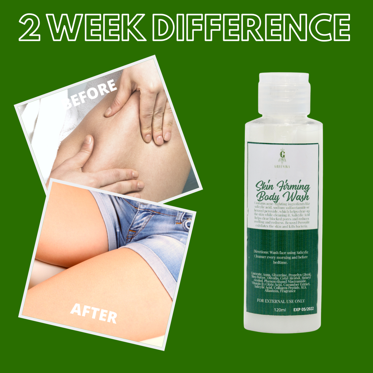 Greenika Skin Firming Body Wash