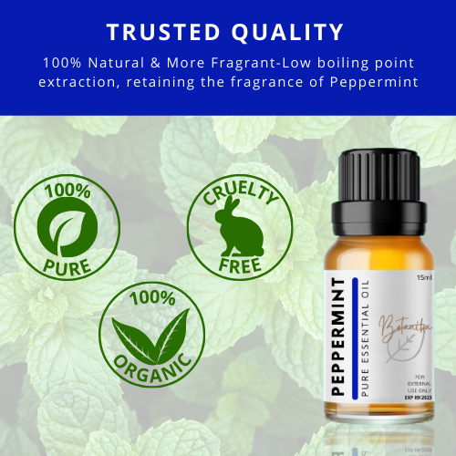 Botanika Organic Peppermint Pure Essential Oil