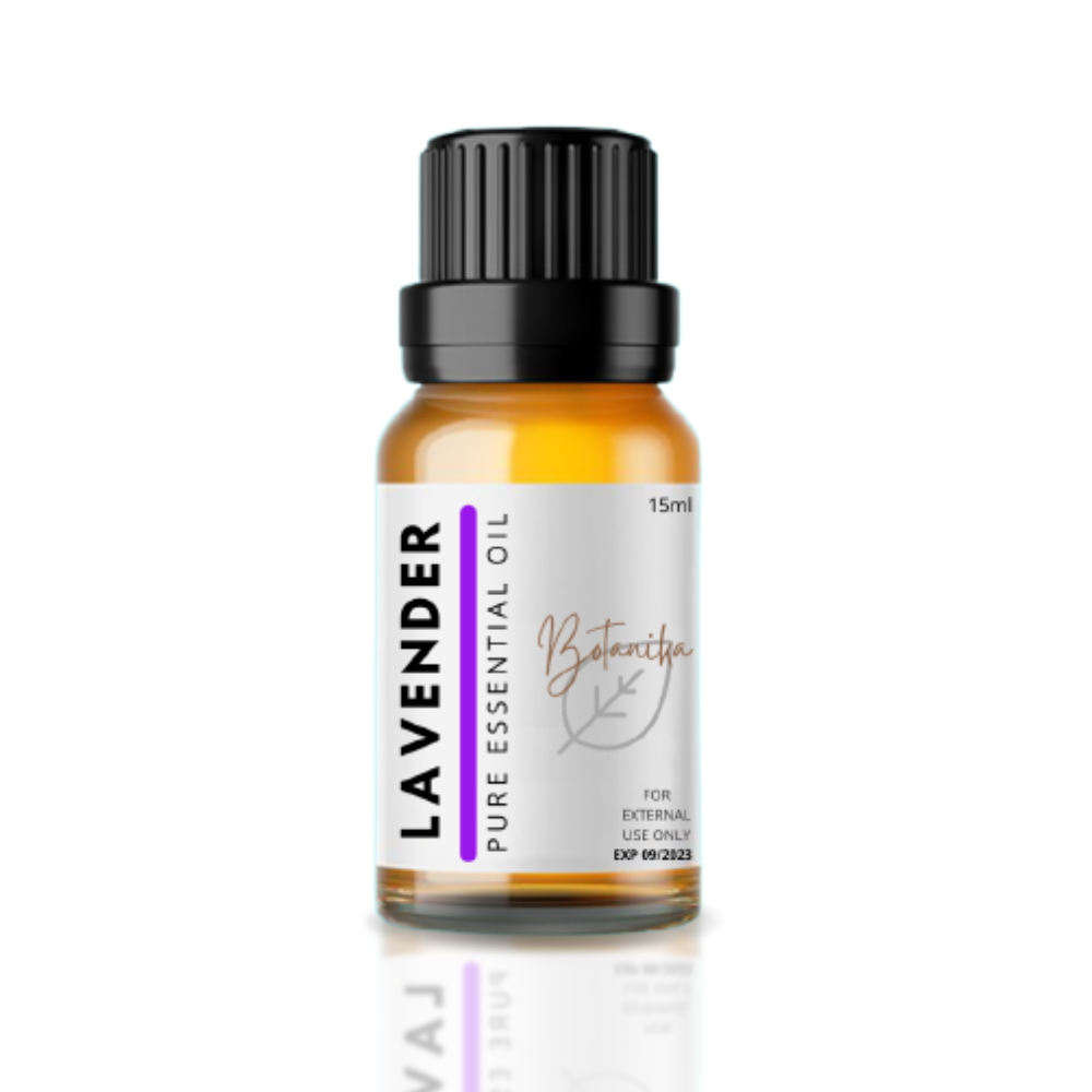 Botanika Lavender Pure Essential Oil Aromatherapy Undiluted Stress Relief for Sleep Relaxation Topical For Dry Skin and Irritation Therapeutic Scent to Ease Tension Essential Oils for Car Diffuser Home Diffuser Humidifier Certified Organic Essential Oil