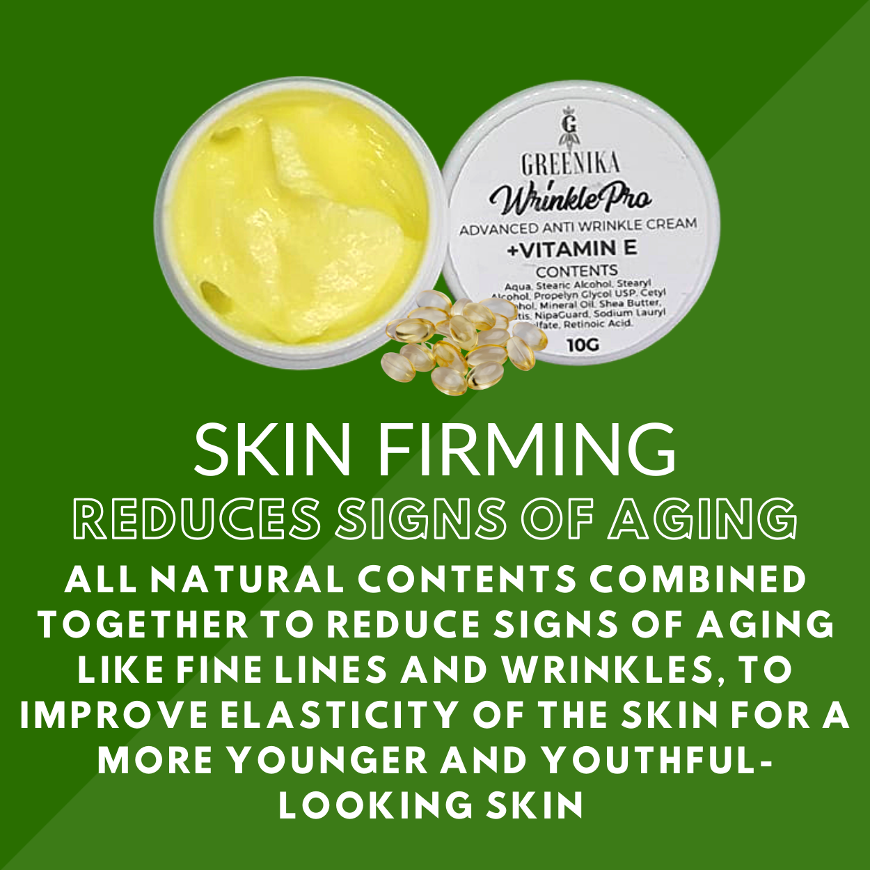 Greenika Anti Wrinkle Cream Anti Aging Cream with Moisturizer